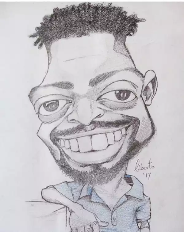 See The Hilarious Artwork A Fan Made For Basketmouth